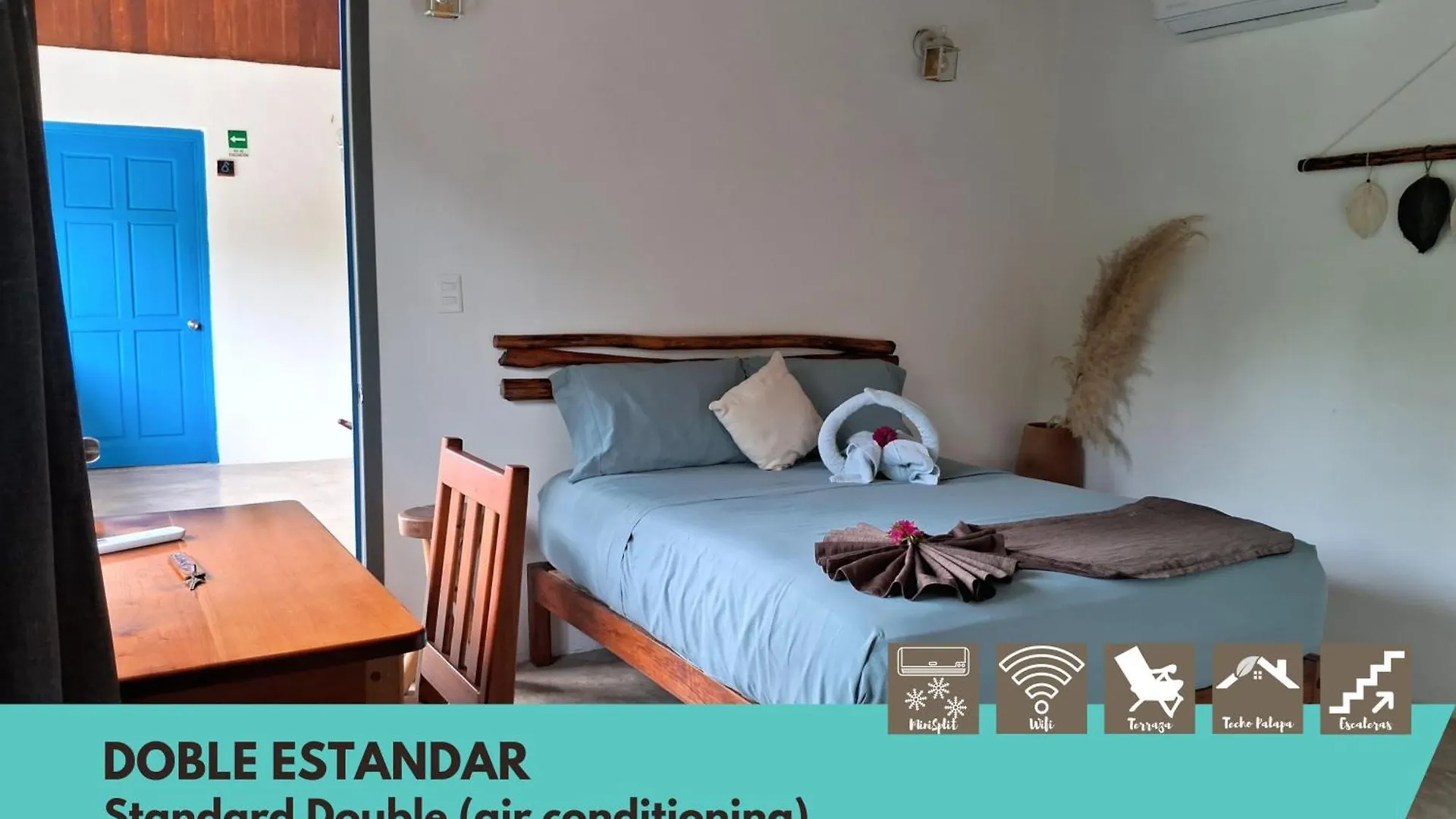 ** Han/Misafirhane Posada Mykonos Bacalar Meksika